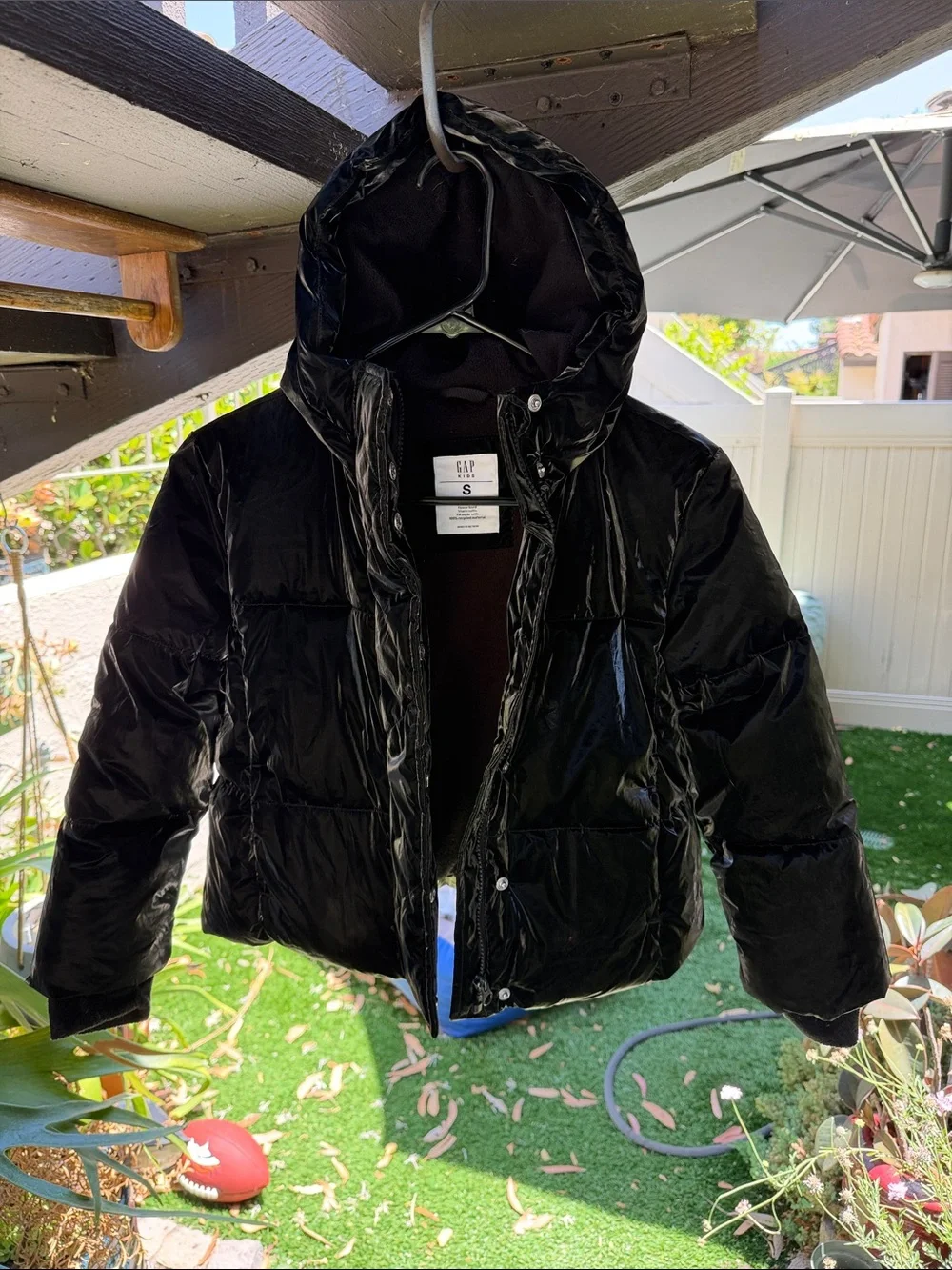 GAP Black Puffer Jacket for Kids